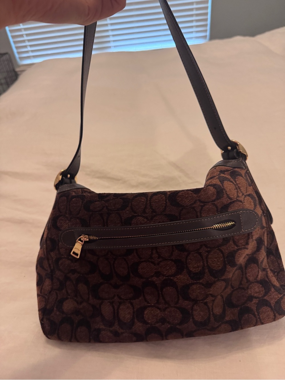 Rare Coach Large Etta Chenille Limited Drop - Picture 3 of 12
